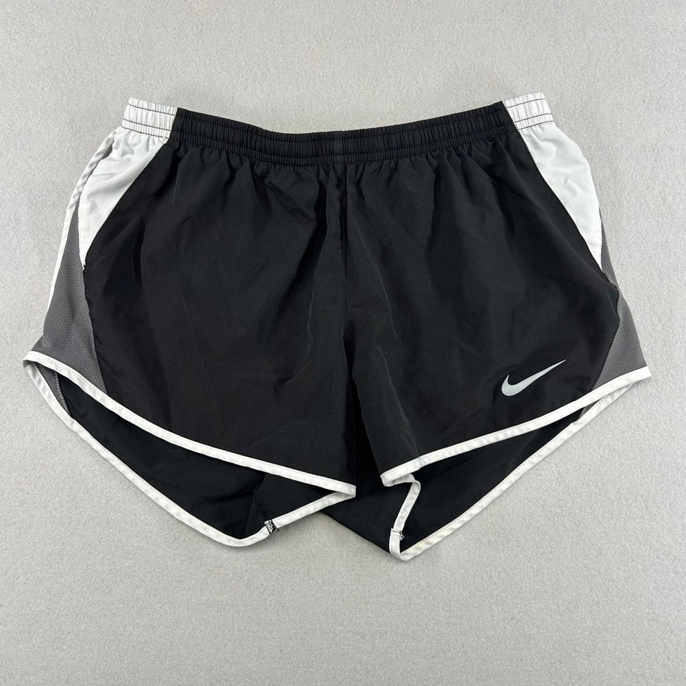 Nike Women's Dri-FIT Running Shorts in black sz M black running shorts